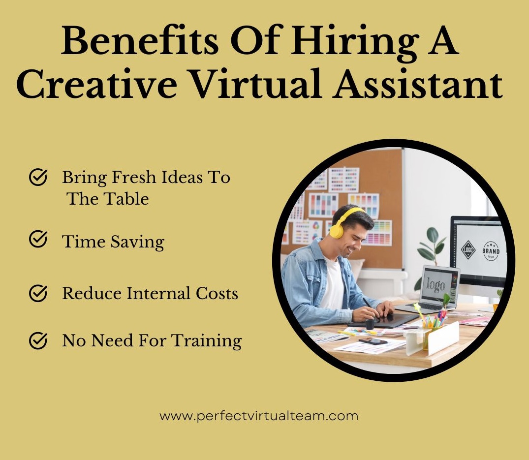 benefits of hiring a creative virtual assistant