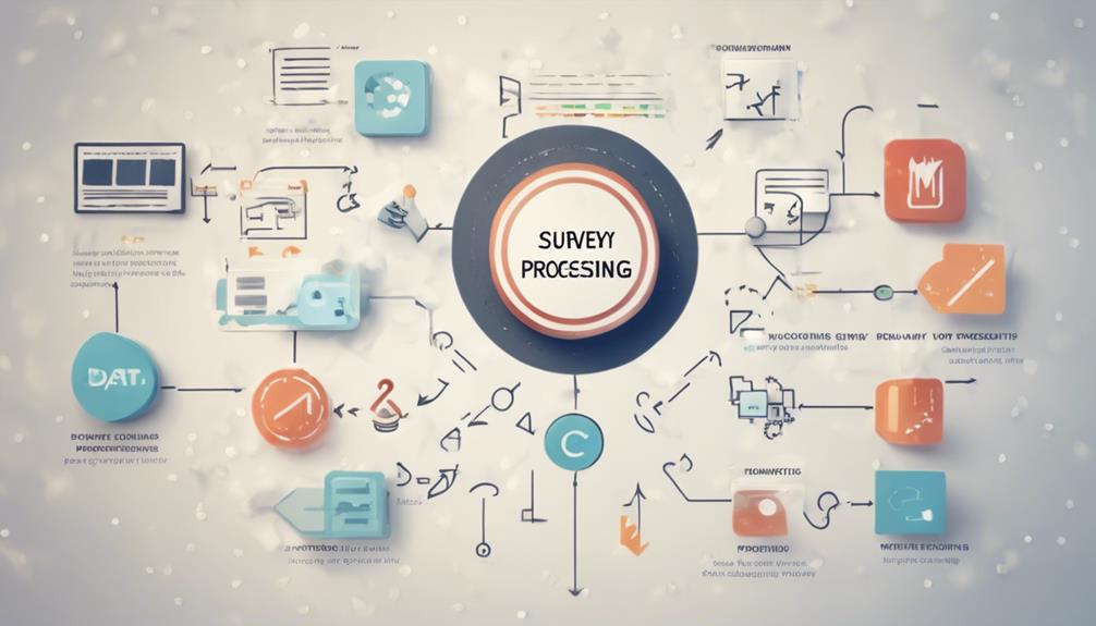 survey data processing steps