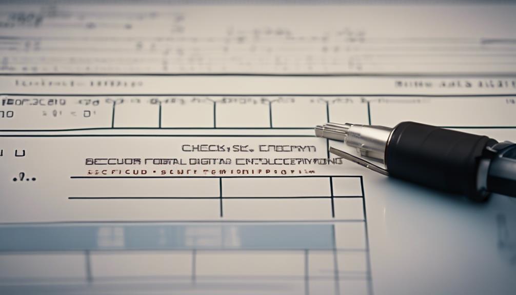 electronic check conversion details