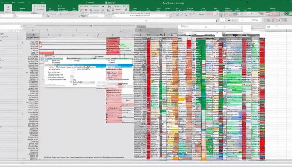 excel data formatting advice