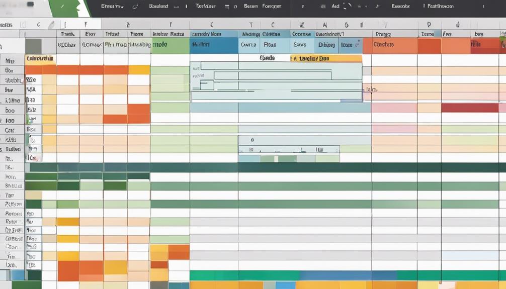 excel data formatting services