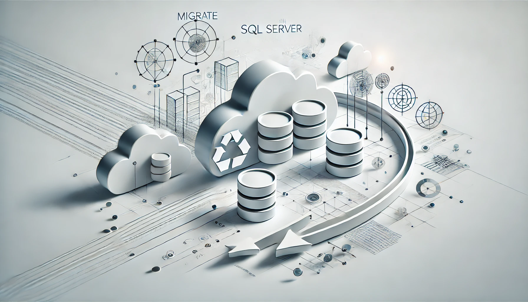 DALL·E 2024 11 22 11.15.23 A visually appealing feature image for a blog post titled Migrate data with SQL Server Integration Services. The image should depict a modern minim Perfect Virtual Team